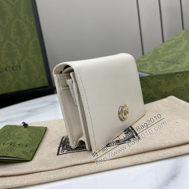 Gucci專櫃古馳最新款Marmont系列卡包零錢包卡夾 jh2487型號：790055